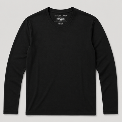 BORODOR- Long Sleeves Black