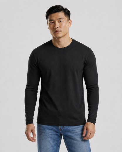 BORODOR- Long Sleeves Black