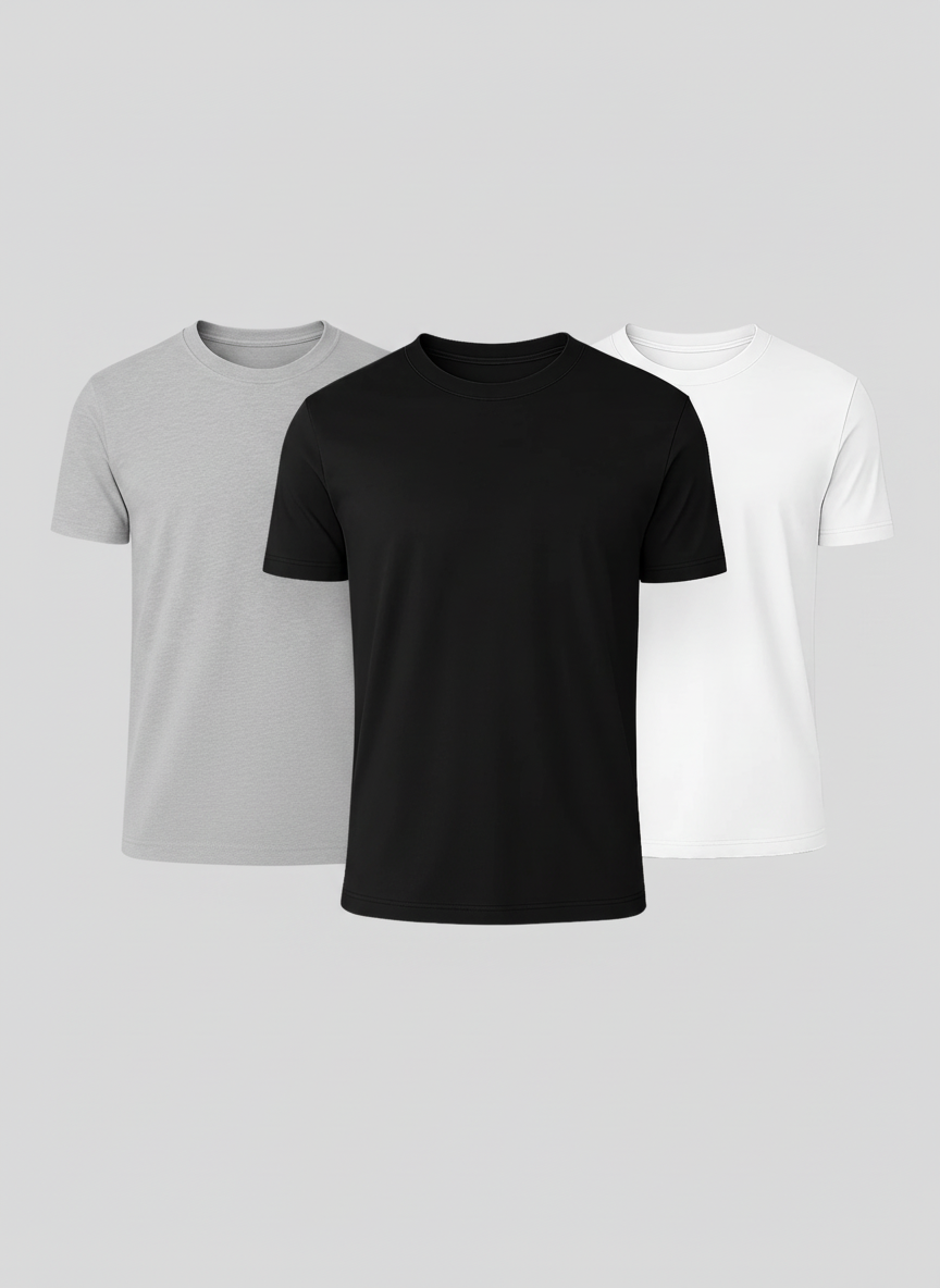 3 цагаан, саарал & хар